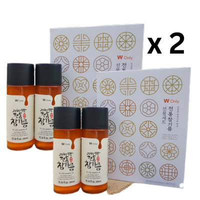Old Hyanggi Village Traditional Traditional Oil Gift Set 600ml (300ml x 2 bottles) x 2 box (Set)