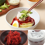 [제주산방식당] 비빔밀냉면 806g + [오마니] 명태회 500g_타임딜 (묶음)