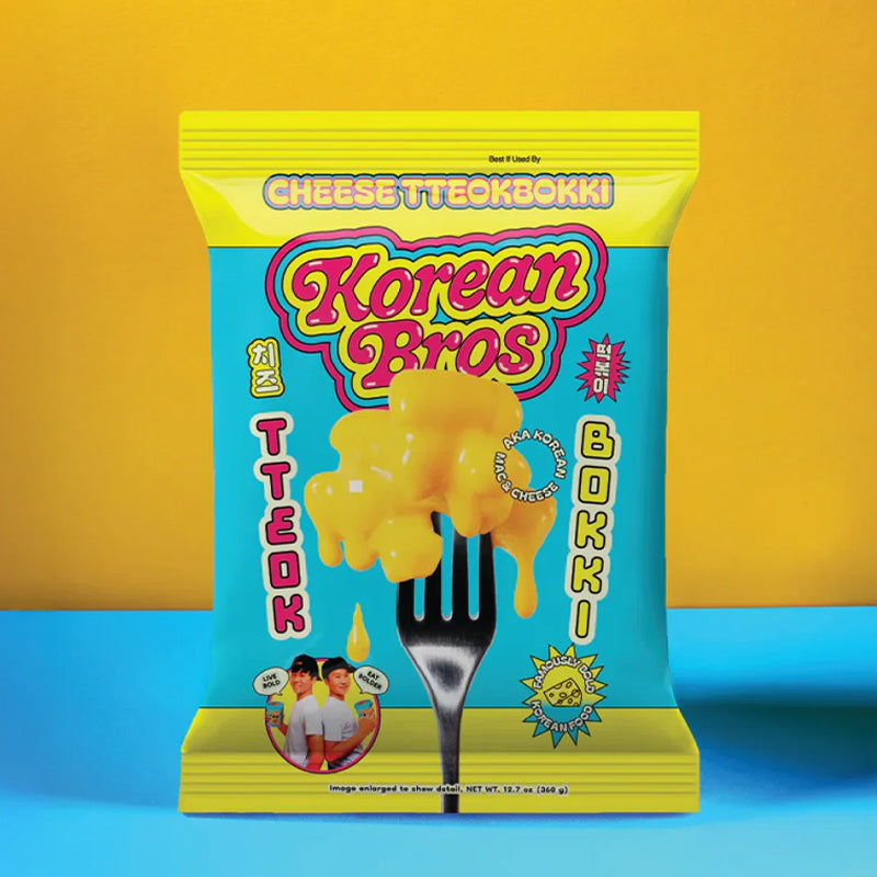 [코리안 브로스] 떡볶이 패밀리 사이즈 파우치 (치즈) 360g