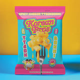 [코리안 브로스] 떡볶이 패밀리 사이즈 파우치 (매운맛 치즈) 360g
