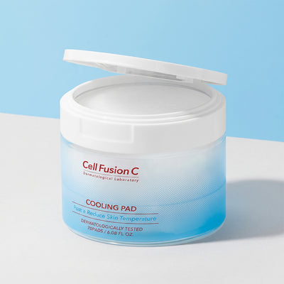  [Cell Fusion C] Cooling Pad 180ml 70 Pads 