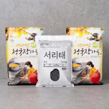 [성필립보생태마을] 청국장가루 1kg x 2팩ㅣ*증정* [바른곡물] 서리태 1.6kg_ 무료배송특가