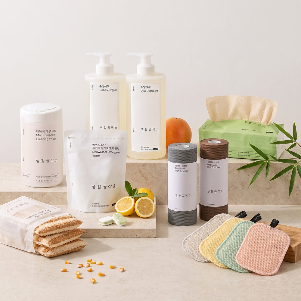 [VIP] [Saenghwal Gongjakso] Daily Kitchen Essential Set (10 items)