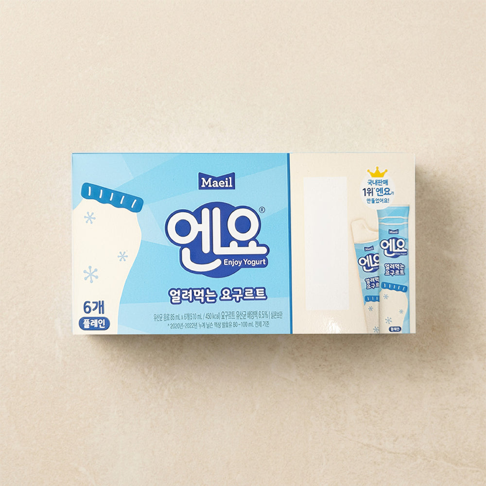 [매일유업] 얼려먹는 요구르트 엔요 (85ml x 6개)