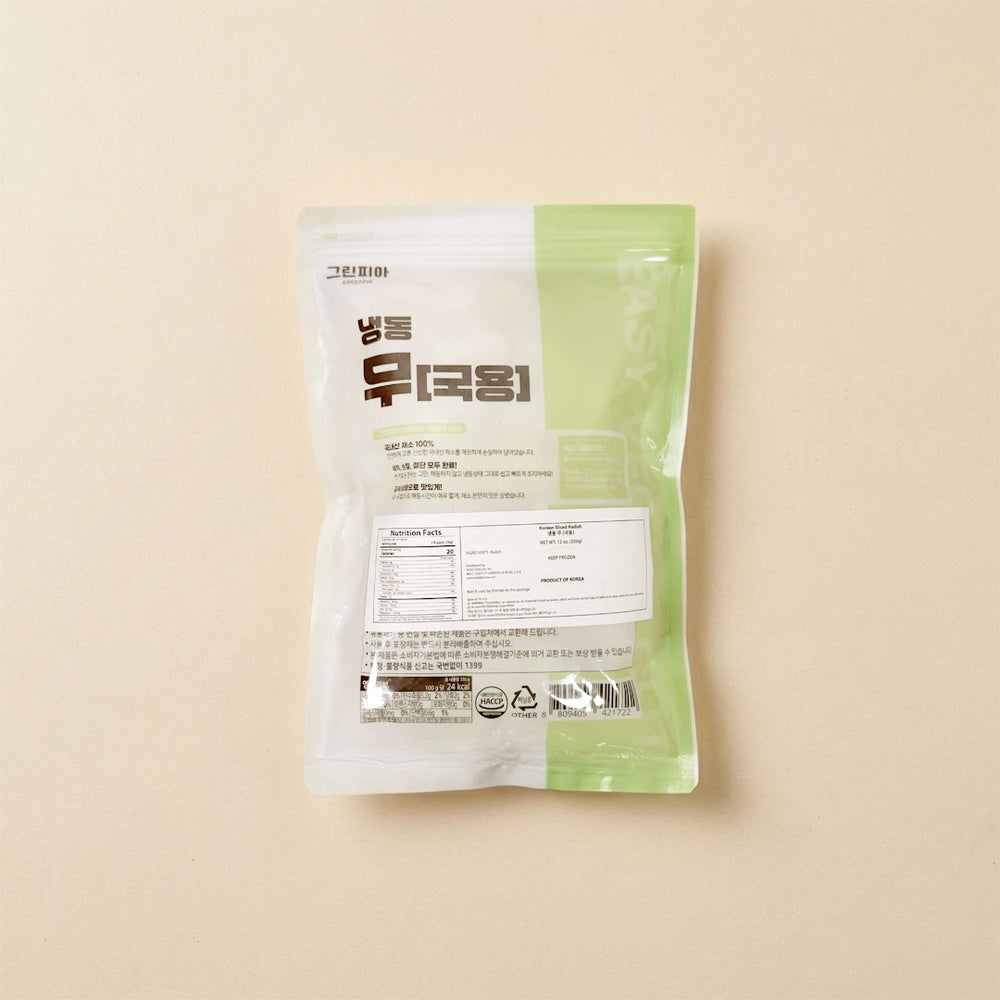 [绿皮亚] 100% 国产冷冻无(国用) 350g 