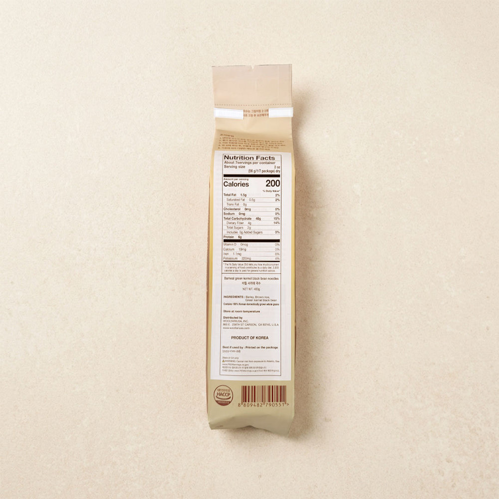 [Bameal] 100% Pure Black Bean Noodles 400g