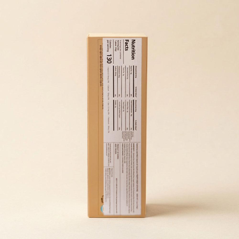 [연리희재] 개성주악 흑임자유자 140g (35gx4개입)