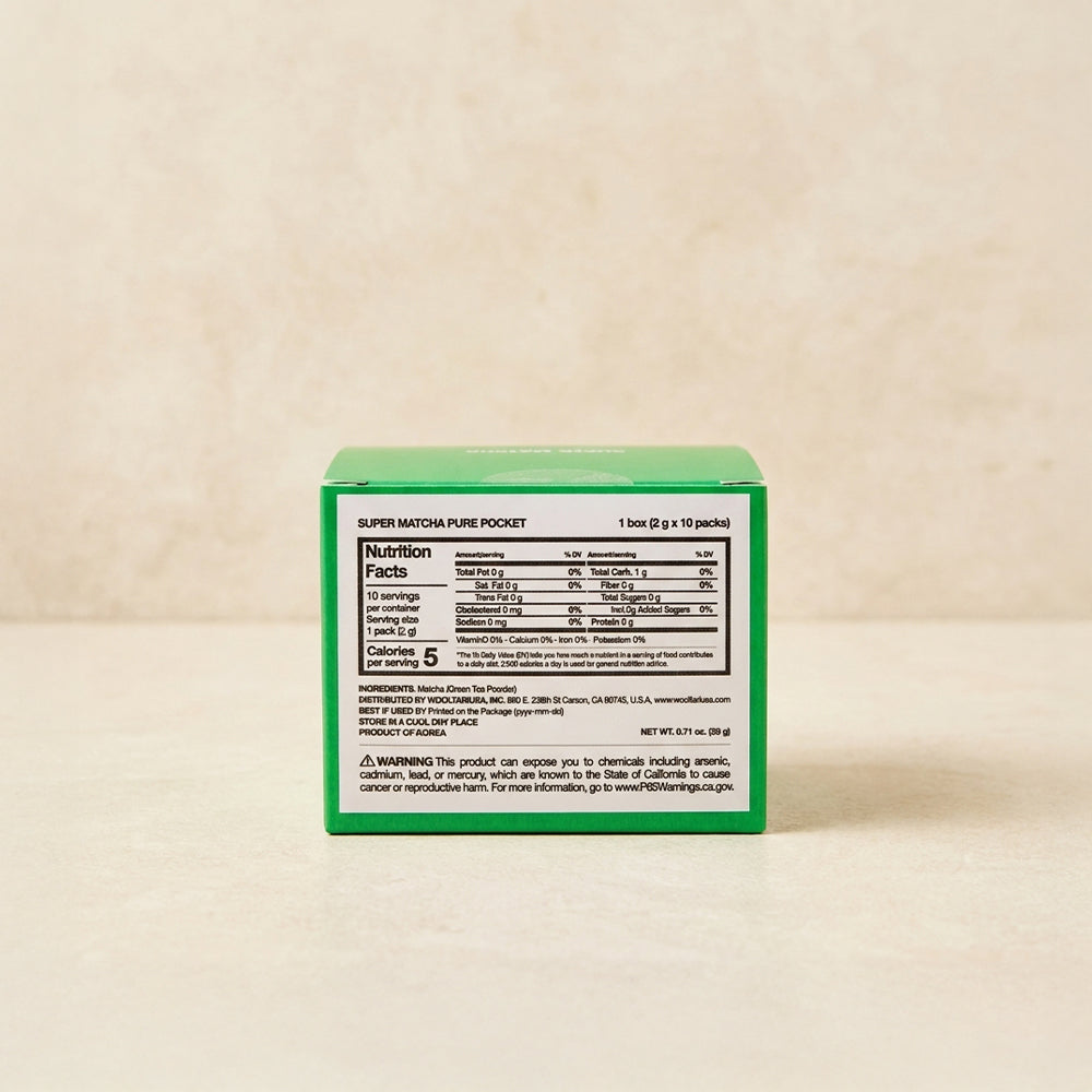[Super Matcha] Pure Matcha Pocket (20g x 10)