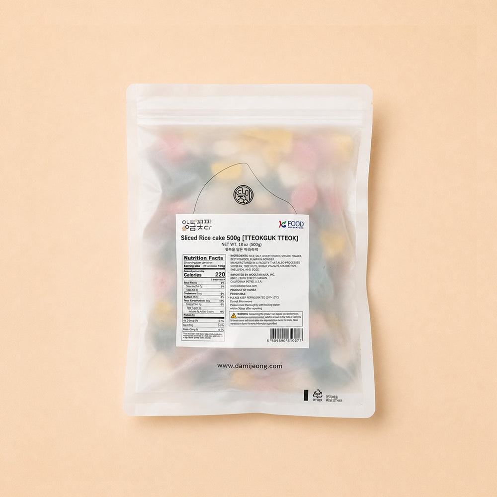 [Danmijeong] Anggeum Flower Bloom 6-Piece Set 500g x 2pk ㅣ*Free* [Danmijeong] Tteokguk Filled with Happiness 500g x 1pk