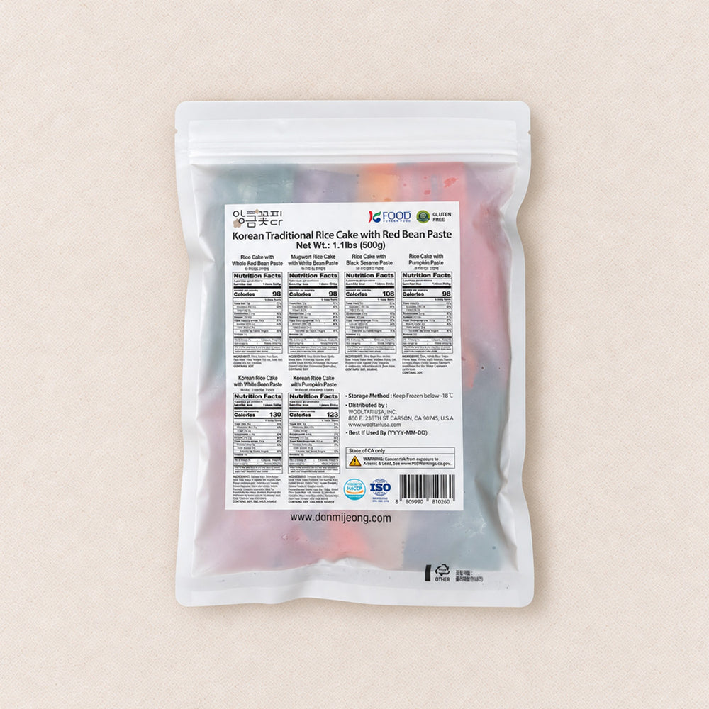 [Danmijeong] Anggeum Flower Bloom 6-Piece Set 500g x 2pk ㅣ*Free* [Danmijeong] Tteokguk Filled with Happiness 500g x 1pk