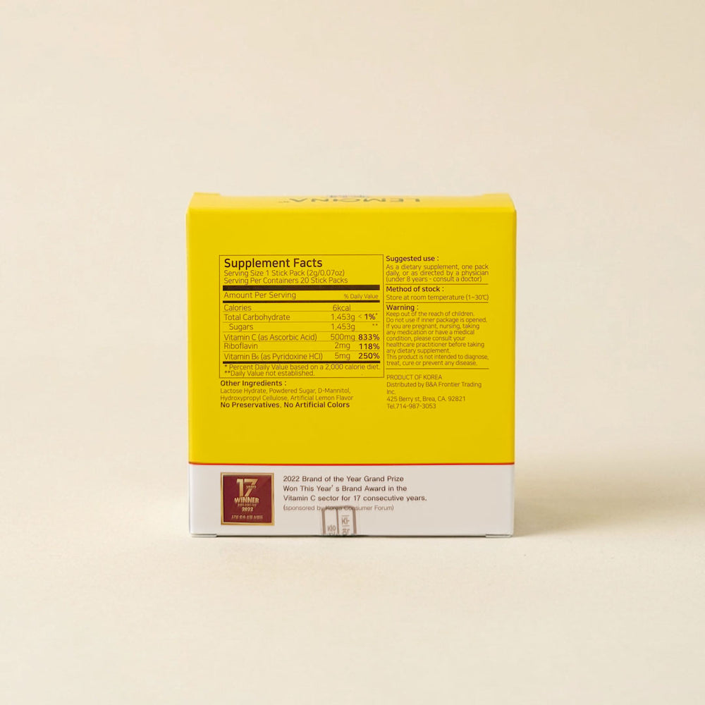 [Lemona] Lemona Vitamin C (2gx20 Sticks)
