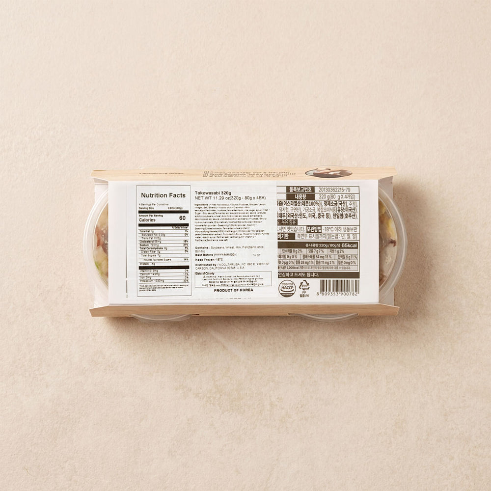Takowasabi 320g(80g x 4ea)