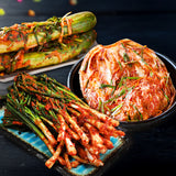 Changwon Jinmine Bossam Kimchi 2kg + Cucumber Kimchi 1kg + Green Onion Kimchi 1kg_ Korea Direct Delivery D