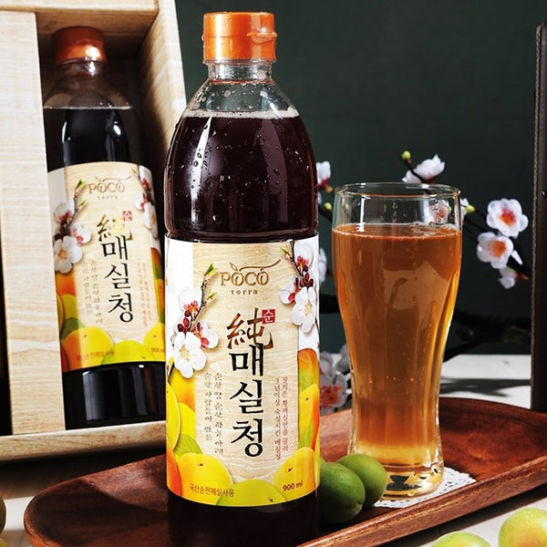 Yellow Pure plum Extract 900ml x 4 Boxes (Set)