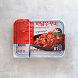 Hanam Stir-fried Octopus Medium Spicy 350g x 4 Packs (Set)