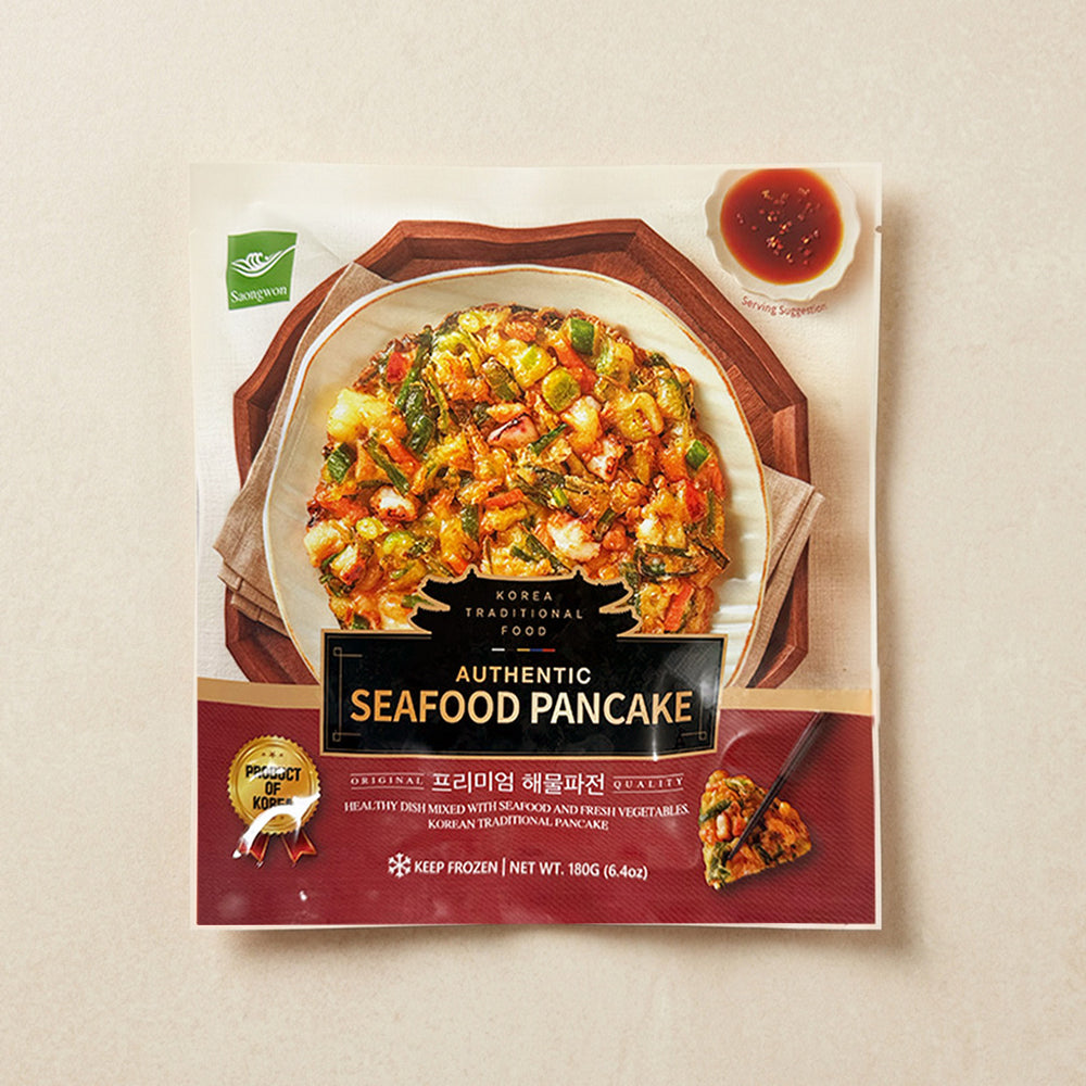 [Saongwon] Premium Seafood and Scallion Pancake 180g x 2