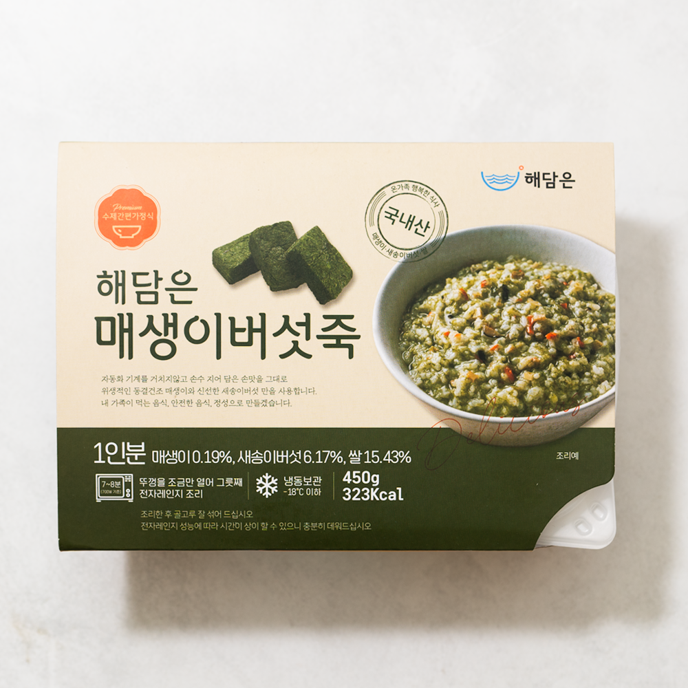 Seaweed Fulvescens and Mushroom Porridge 450g