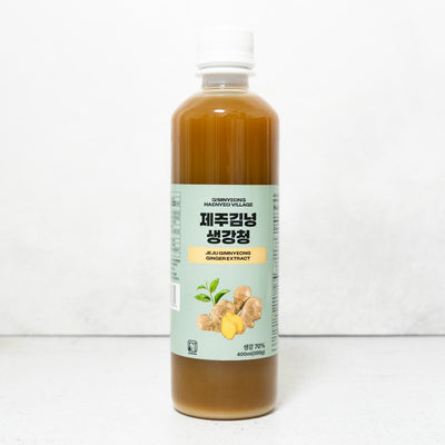 [청농] 제주김녕 생강청 400ml x 4병_무료배송 (묶음)