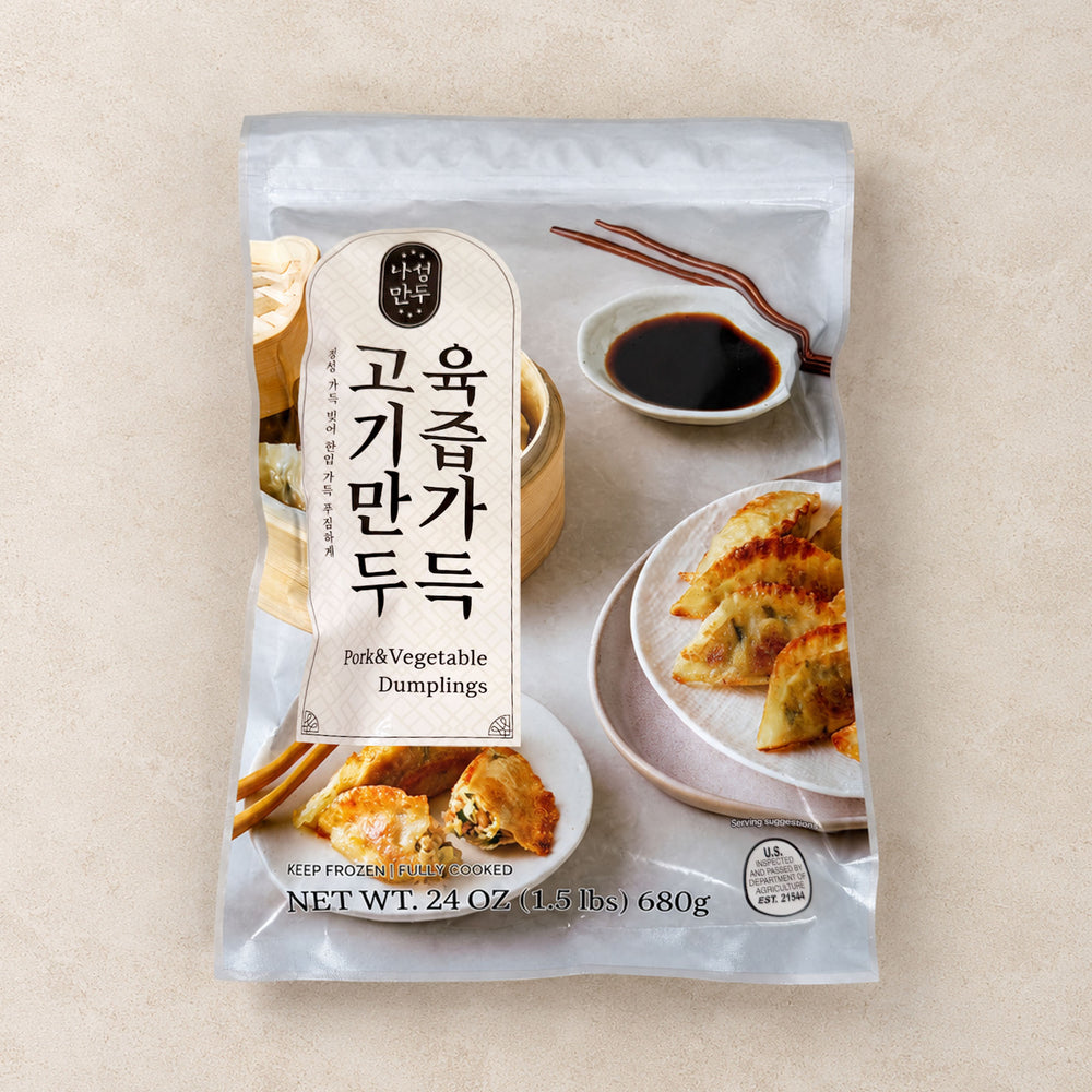 [나성만두] 육즙가득 고기만두 1.5lb