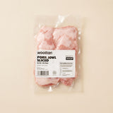 [Wooltari] Sliced Pork Jowl 1lbㅣ*Free* [Wooltari] Premium Pork Belly Sliced 1lb