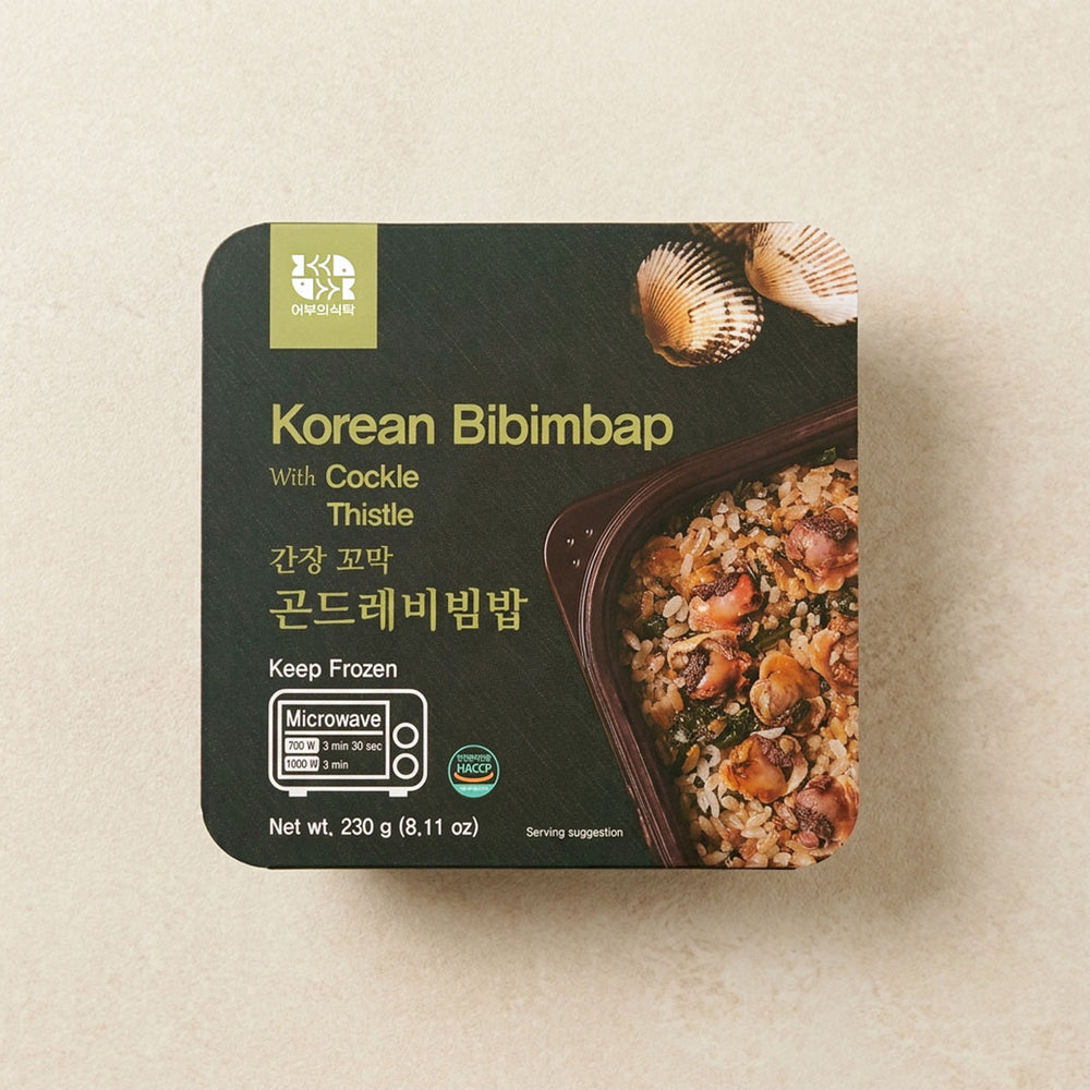 [Fisherman's Table] Soy Marinated Cockle & Gondre Thistle Bibimbap 230g