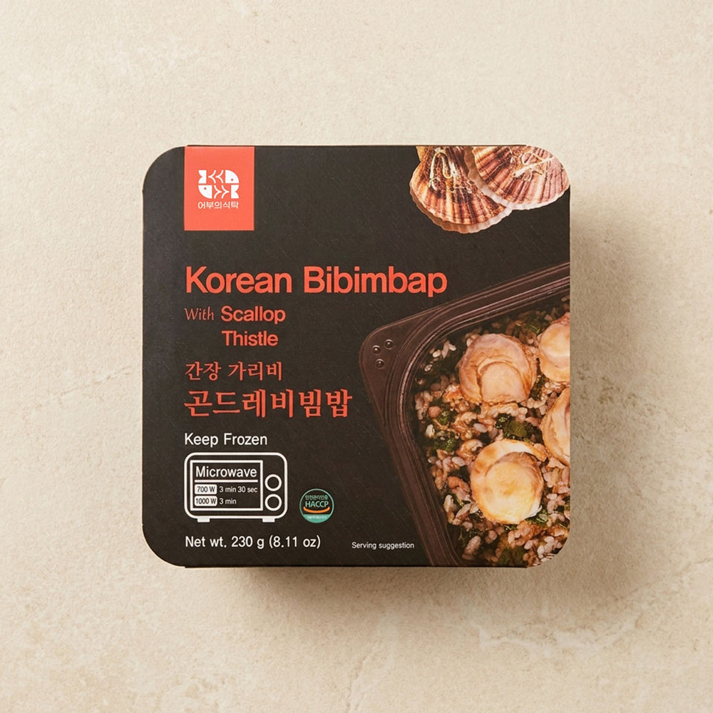 [1+1] [Fisherman's Table] Scallop & Gondre Thistle Bibimbap 230g