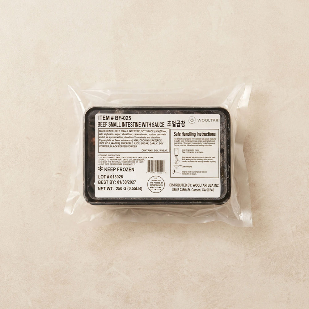 [1+1] [Wooltari] Beef Small Intestine With Sauce 250g 