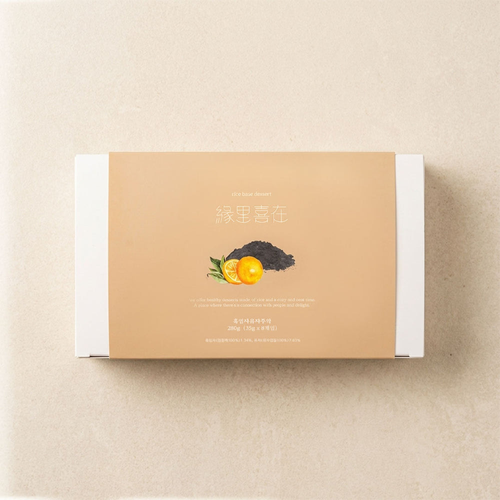 [연리희재] 개성주악 흑임자유자 280g (35gx8개입)