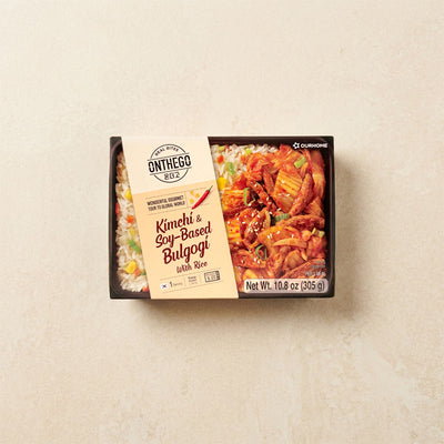 [아워홈] 온더고 김치제육덮밥 (Kimchi & Soy-Based Bulgogi w/ Rice) 305g x 2팩 (묶음)