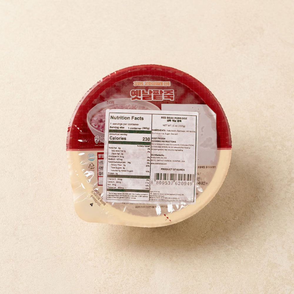 [Ganghwa Dream] Traditional Red Bean Porridge 300g