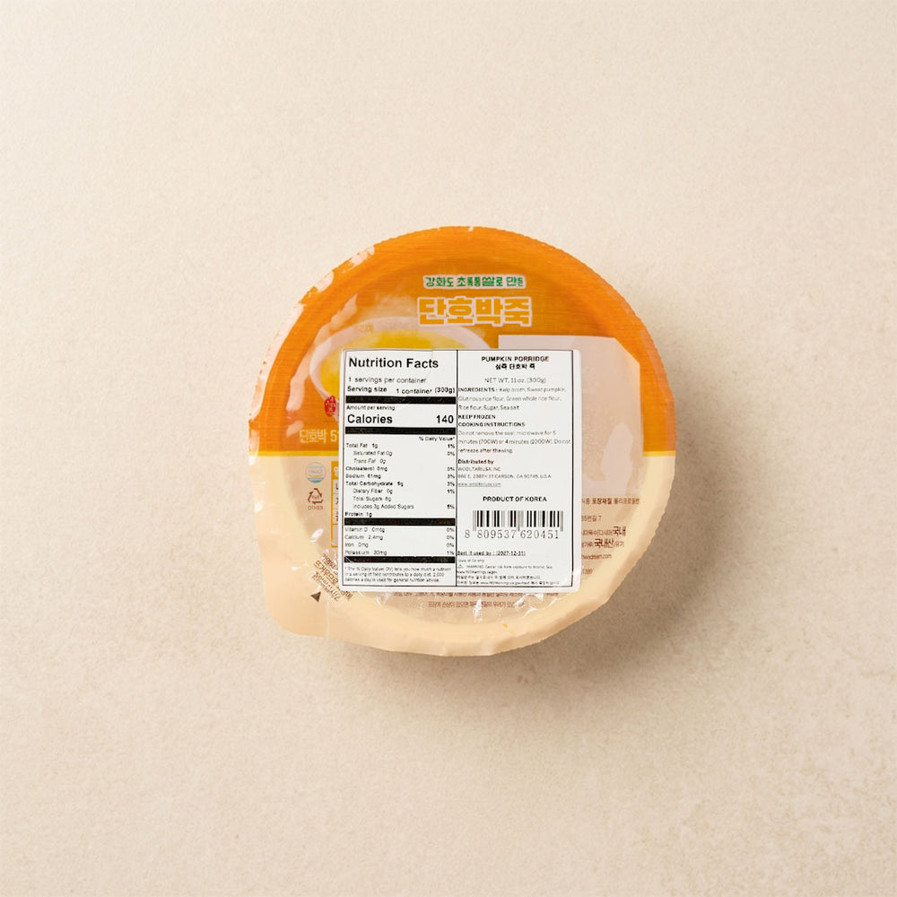 [Ganghwa Dream] Sweet Pumpkin Porridge 300g