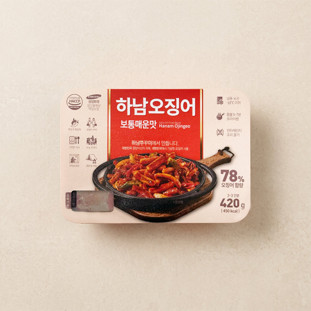 [하남오징어(주현푸드)] 하남오징어 보통매운맛 420g