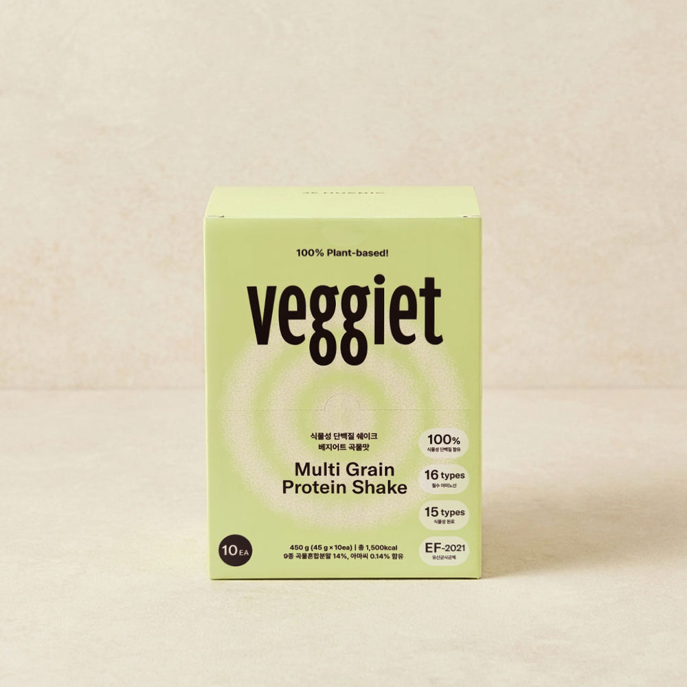 [Veggiet] Plant Based Protein Shake 9 Grains 450g (45g X 10)