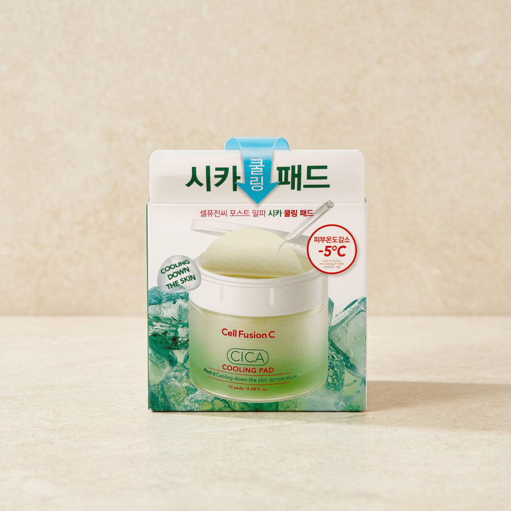  [Cell Fusion C] Cica Cooling Pad 180ml 70pads 