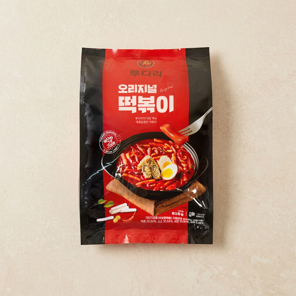 [투다리] 오리지널 떡볶이 816g