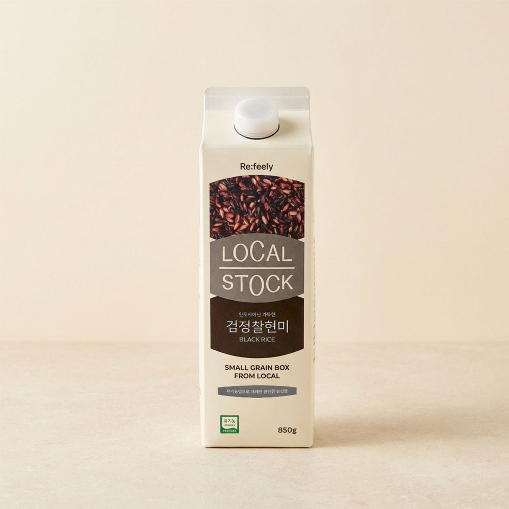[로컬스톡] 백미 850g x 2팩 + 검정찰현미 850g x 2팩 + 톡톡귀리 750g x 2팩 _ 무료배송 (묶음)