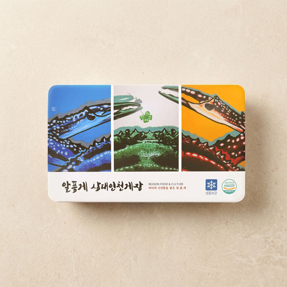 [삼대인천게장] 알품게 알배기 간장게장 900g