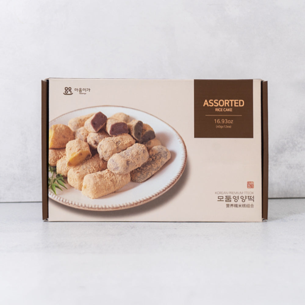 [마음이가] 판떡 호박인절미 키트 x 2판 + 모듬영양떡 480g x 2박스 (묶음)_ 무료배송_ 7월 둘째주 순차발송