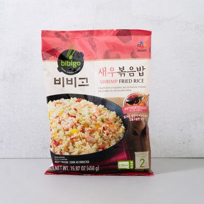 [CJ Foods] Bibigo Shrimp Fried Rice, 450g