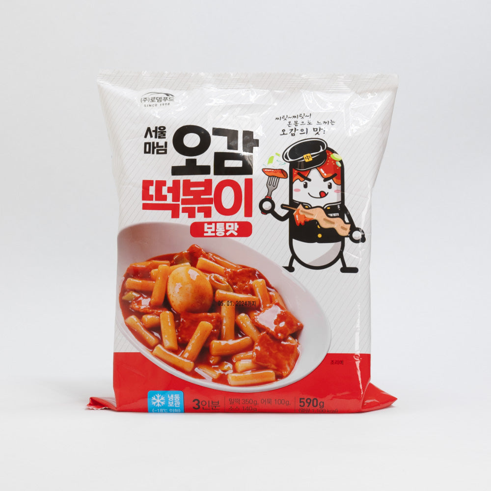 [로뎀푸드] 서울마님 오감떡볶이(밀떡 보통맛) 590g