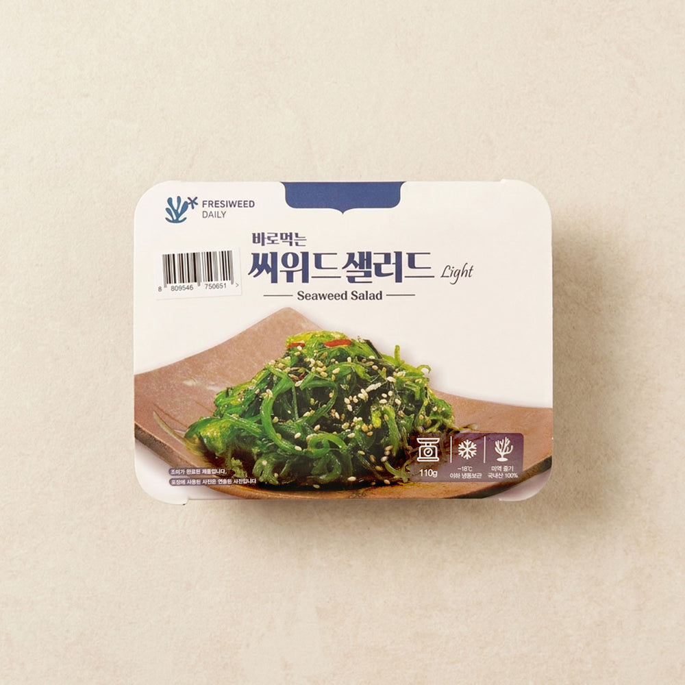 [진현] 바로먹는 씨위드 샐러드 110g x 2팩 (묶음)