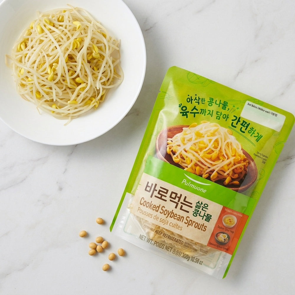 [Pulmuone] Cooked Soybean Sprouts 300g