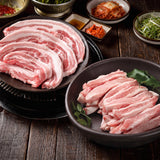 [Wooltari] Sliced Pork Jowl 1lbㅣ*Free* [Wooltari] Premium Pork Belly Sliced 1lb