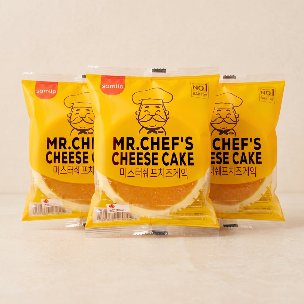 [Samlip] Mr. Chef's Cheese Cake 105g x 3pk