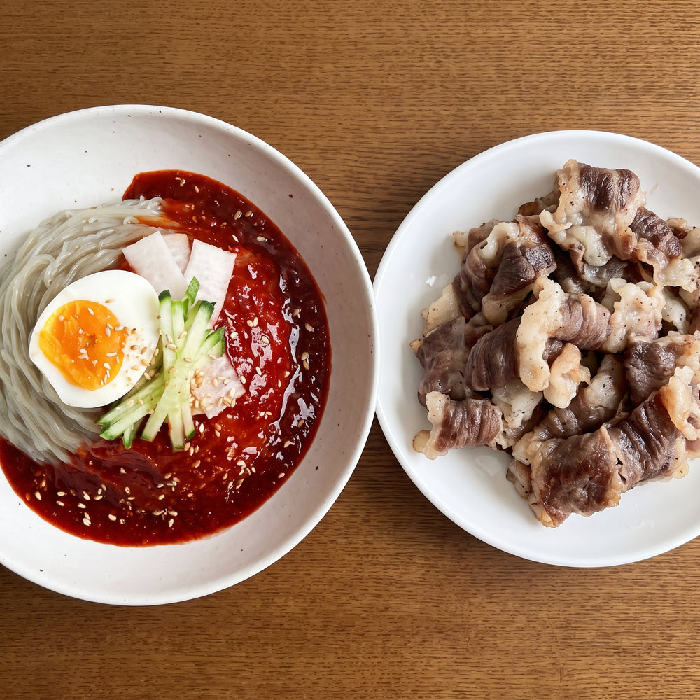 [Wooltari] Beef Brisket 1lbㅣ*Free* [Hot Issue] Spicy Cold Noodles 312g