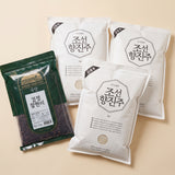 [Joseon Market] Joseon Hyang Jinju Rice 4kg x 3pkㅣ*Free* [Doobo Food] Green Harvest Korean Black Glutinous Brown Rice 2kg