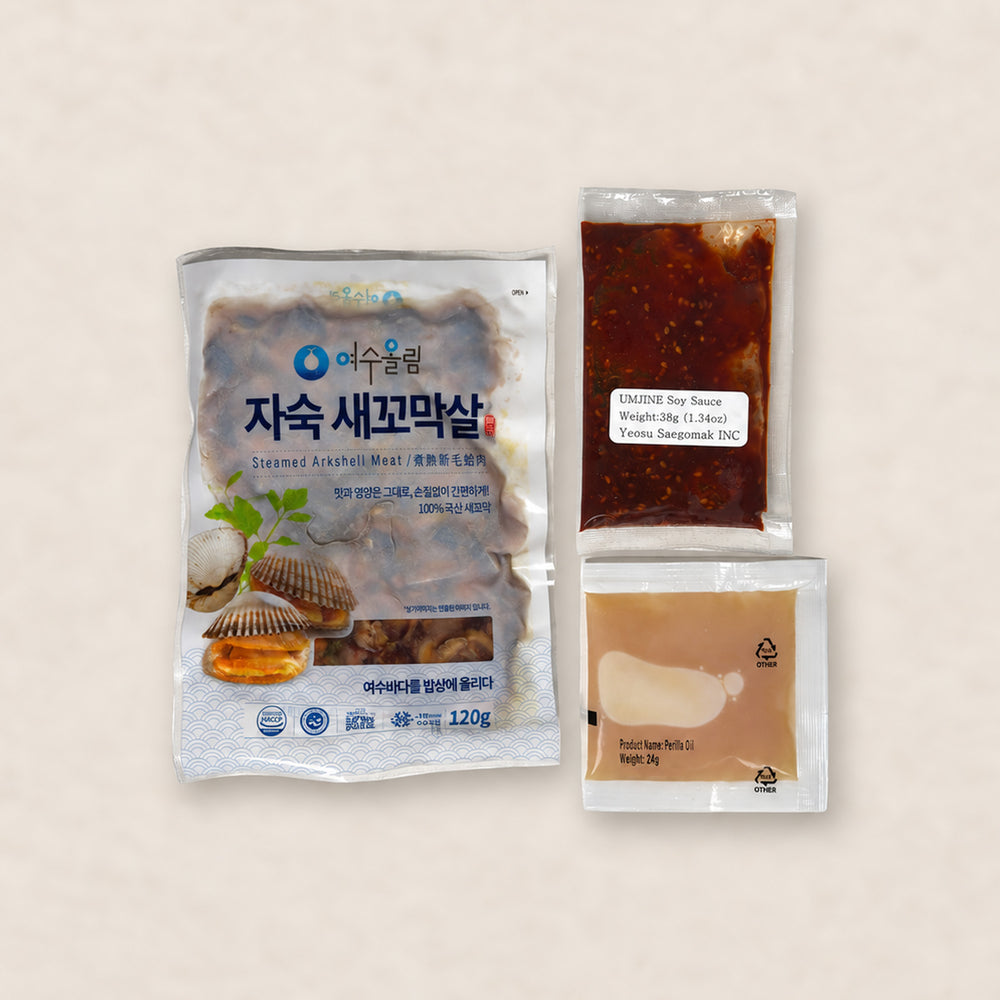 [엄지네포장마차] 꼬막무침 밀키트 182g