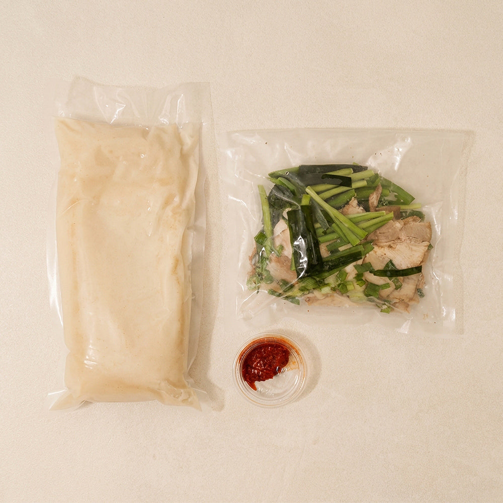 [Wooltari] Pork Bone Soup 2lbㅣ*Free* [HJK] Mustard Leaf Kimchi  1kg
