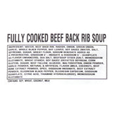 Fully Cooked Beef Back Rib Soup 2.2lbs