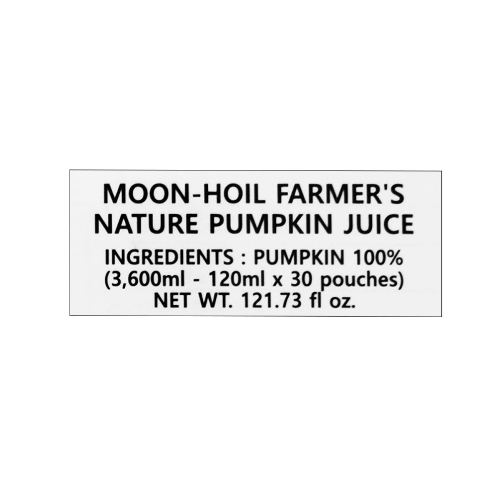 Pure Pumpkin Juice 120ml x 30 | Wooltari